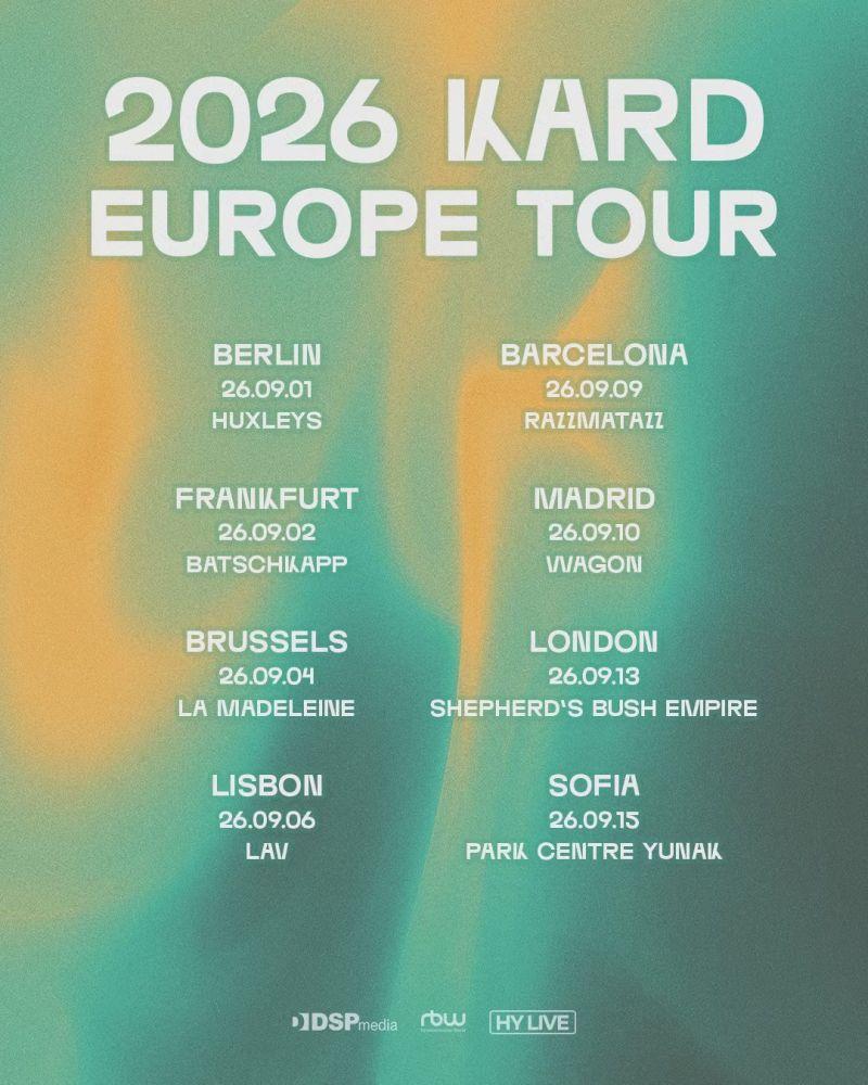 KARD EUROPE TOUR 2026 in Berlin