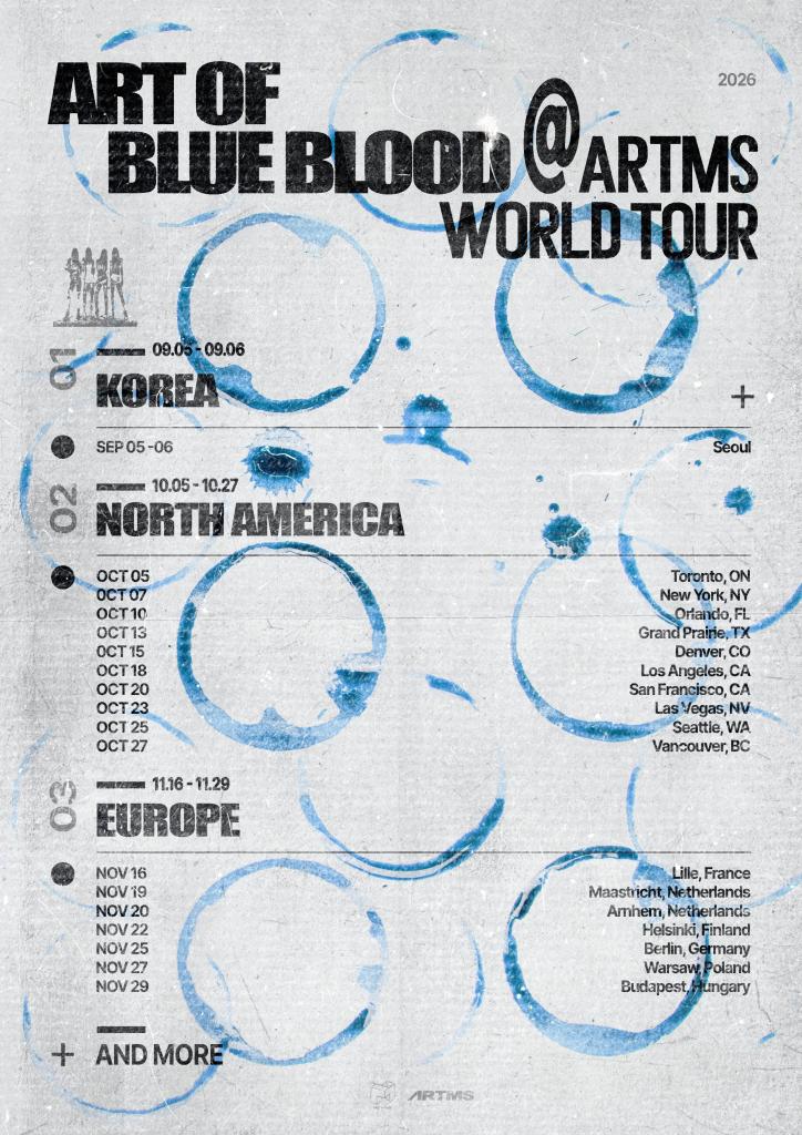 Art of BLUE BLOOD World Tour in Lille