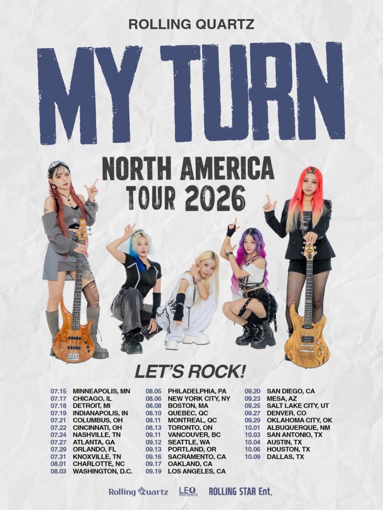 MY TURN North American Tour 2026 in Detroit, MI